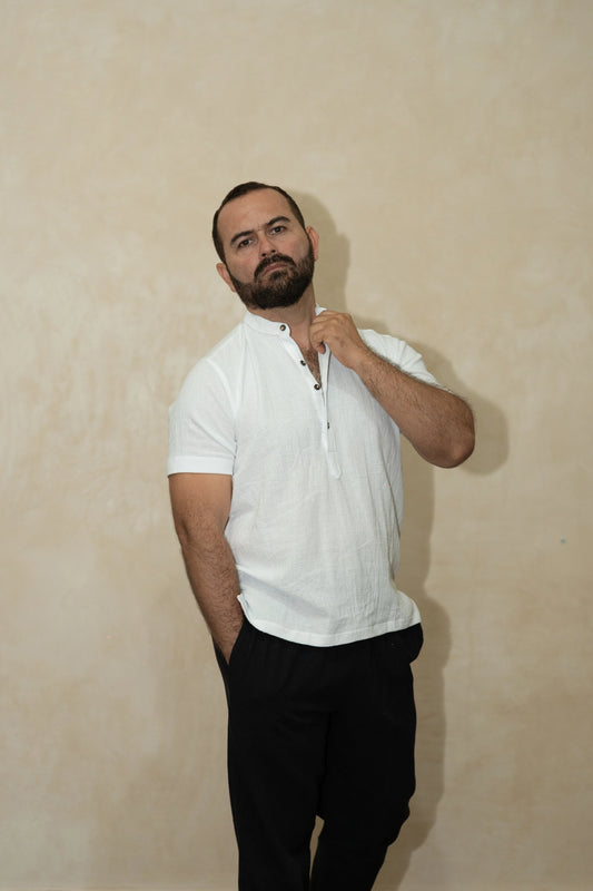 Camisa Porfirio Manga Corta